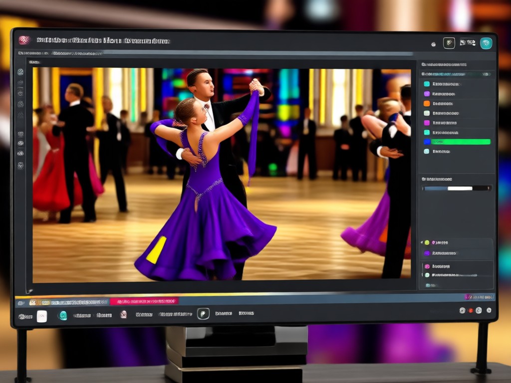 HD cinematic AI dance video output