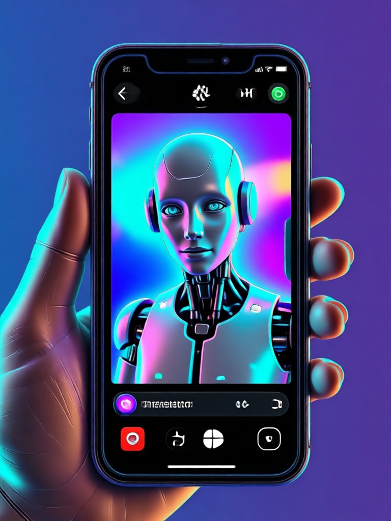 Realistic photography AI portrait