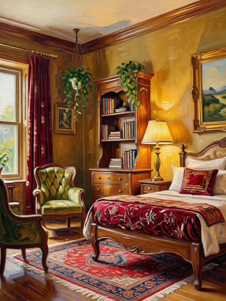 Architecture as detailed oil painting