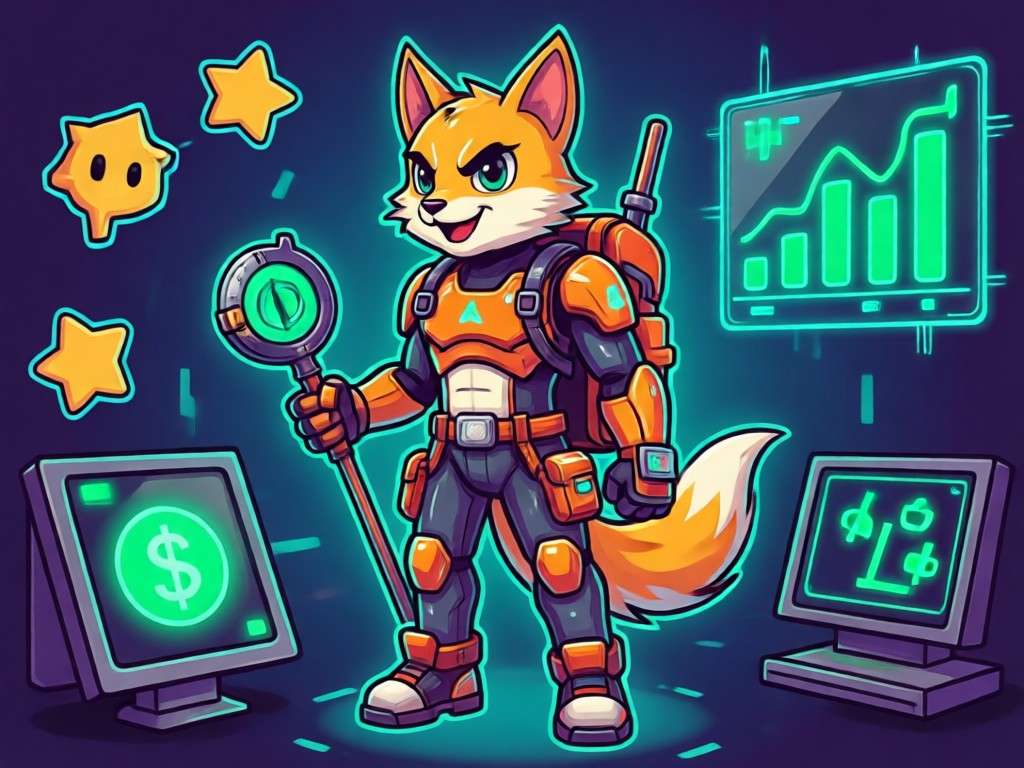 Timeline showing text prompt to final mascot design