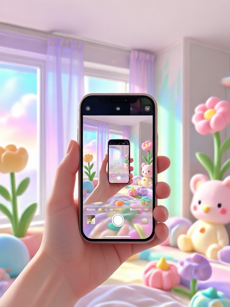 Gentle aesthetic filter for golden hour videos