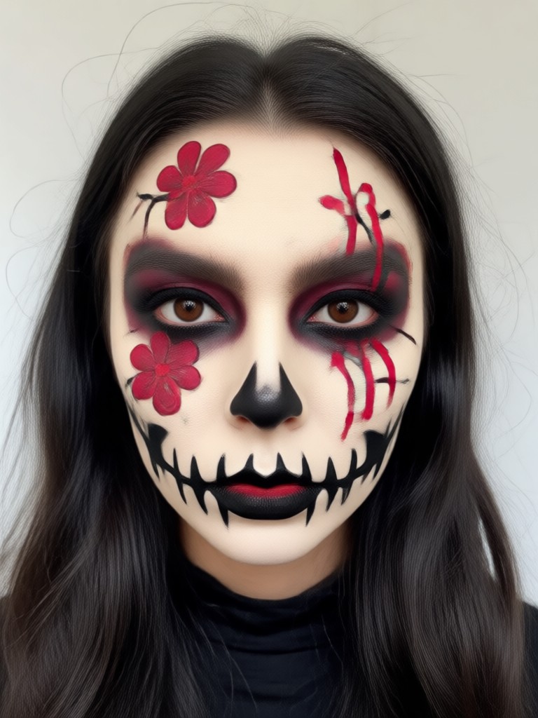 Halloween-Make-up-Präsentation von Pixpop