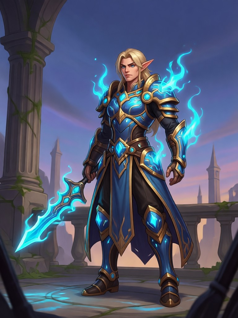 aasimar paladin with radiant wings