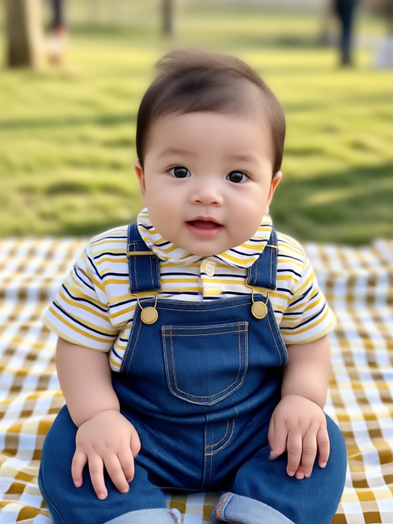 Realistic newborn transformation