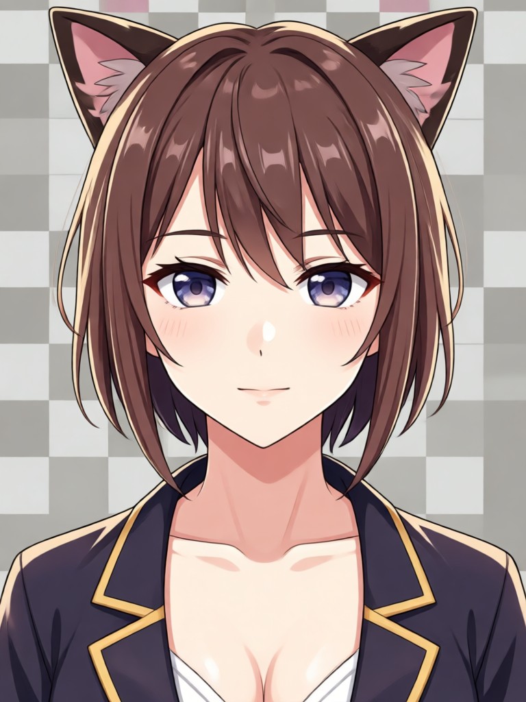 Animated preview of the anime profile pic maker app
