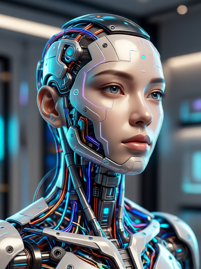 Mobile AI face editor app interface