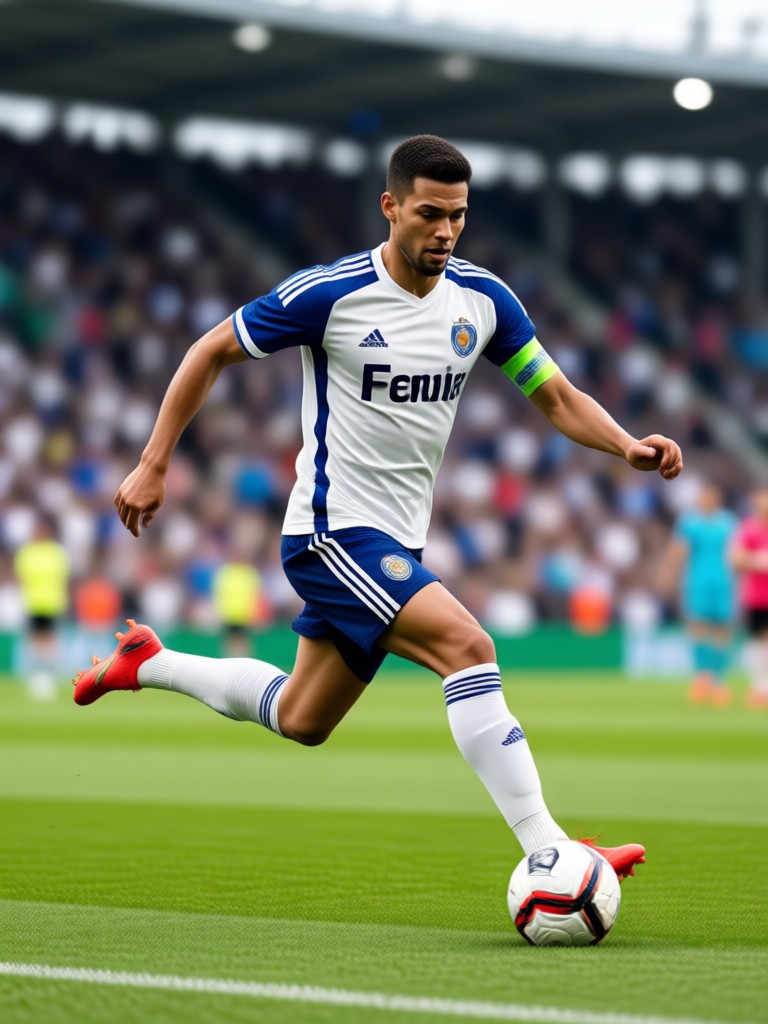 Game character style football avatar