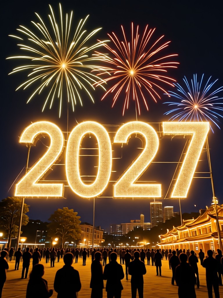 Efeito dinâmico de banner digital 2027