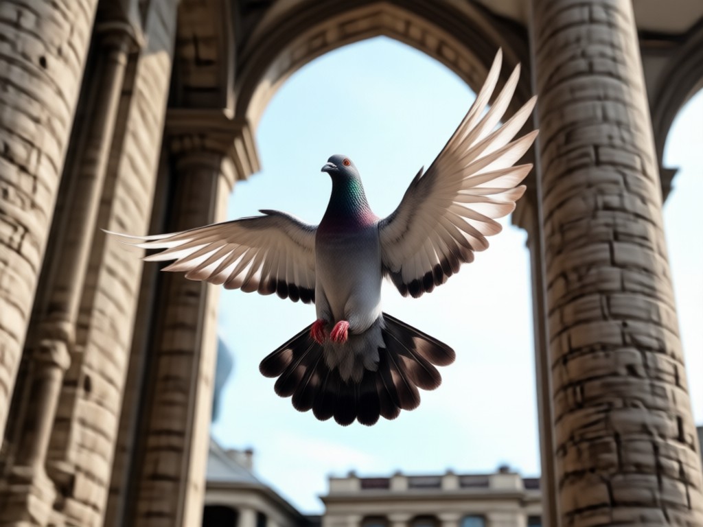 AI Pigeon Dance template library
