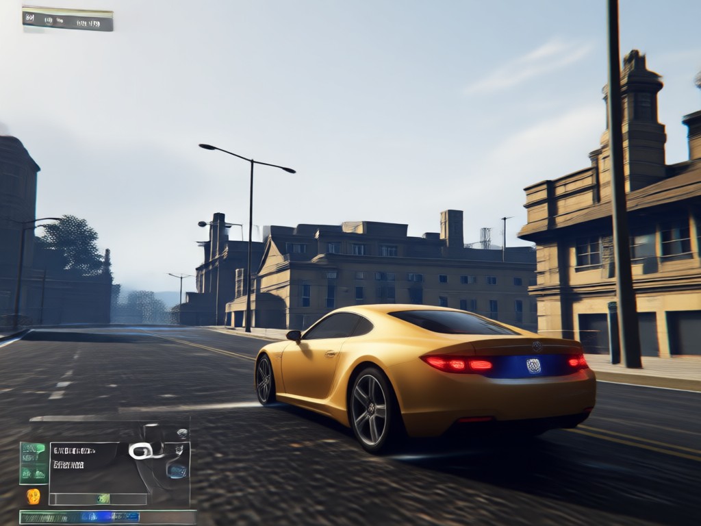 Vergleich zeigt Foto zu authentischem GTA-Style