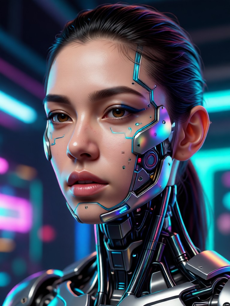 Anime style AI generated celebrity