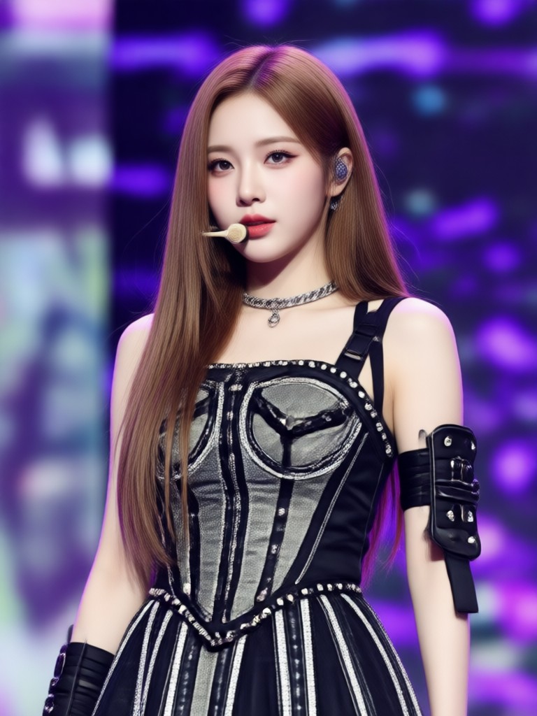 K-Pop idol bertema fantasi dengan efek khusus