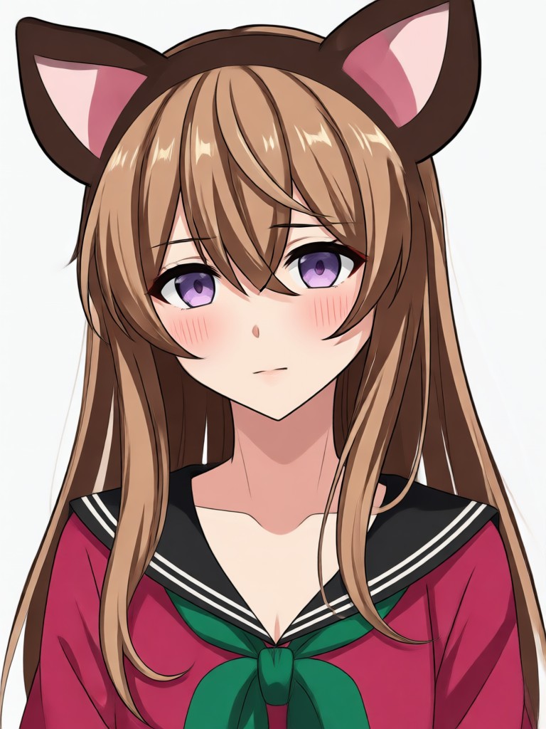 Vintage 90s manga style profile picture
