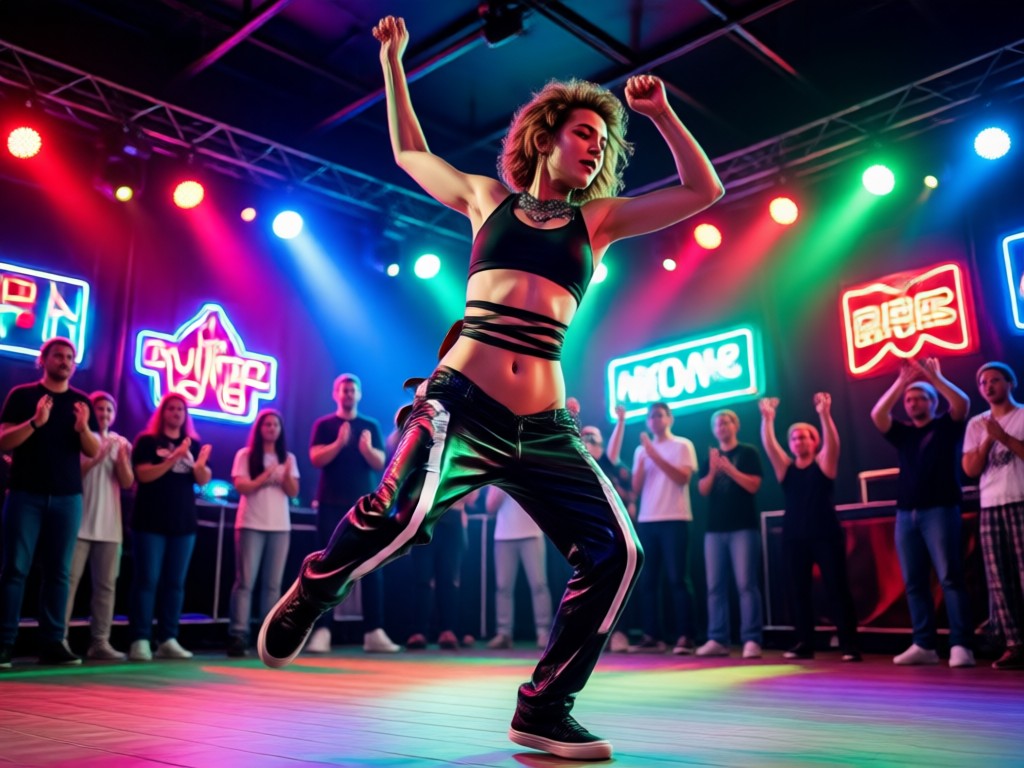 AI motion transfer technology for dancing