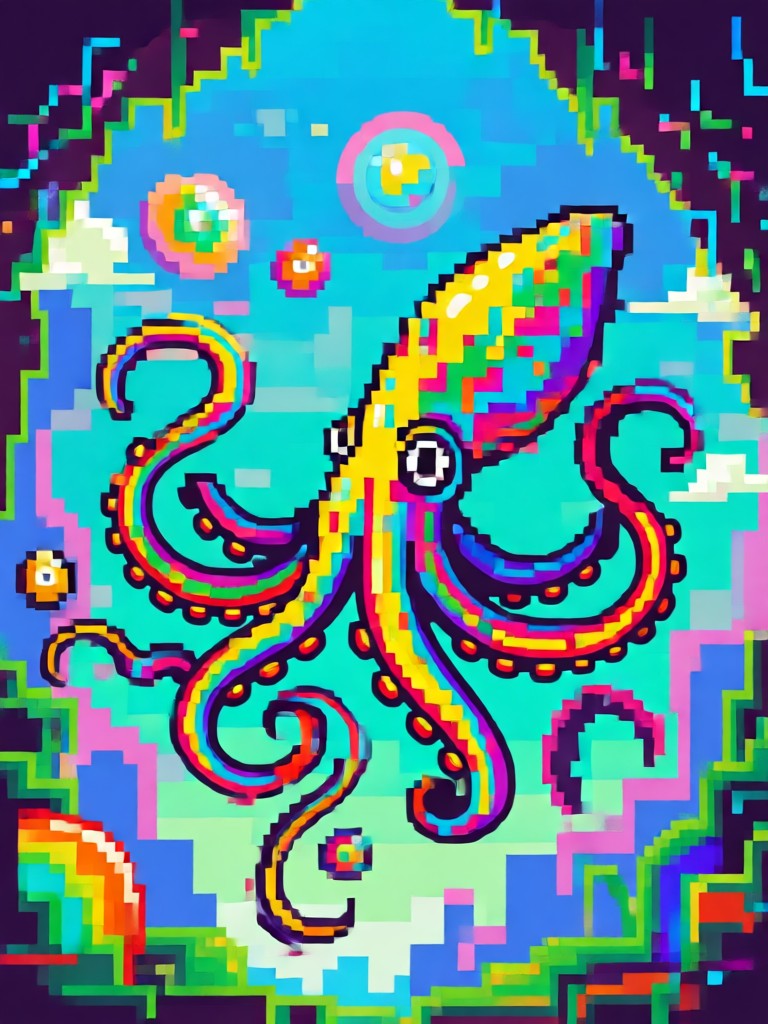 Phone showing the Squid Game filter in the beyo app