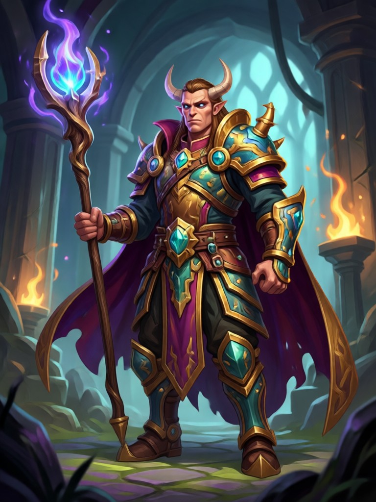 AI DND character generator result, a Dragonborn Paladin