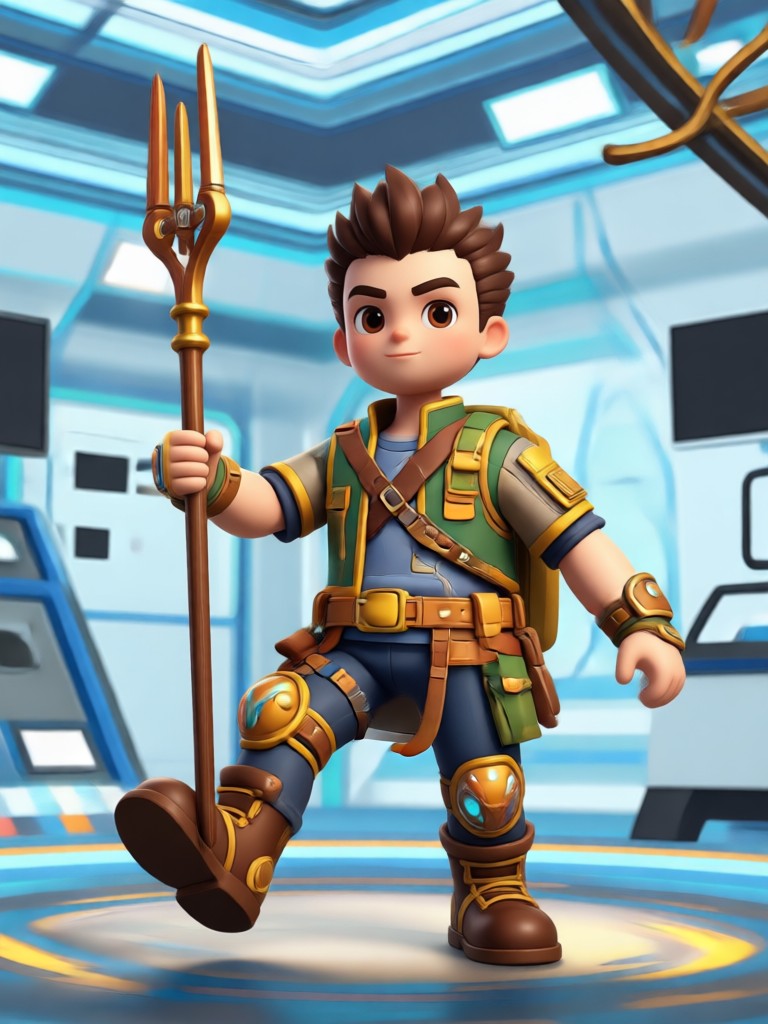 3d buddy character and keychain examples