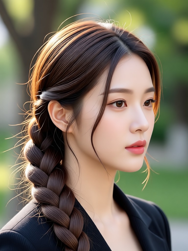 韓国ツーブロックカットメンズヘアスタイルAI