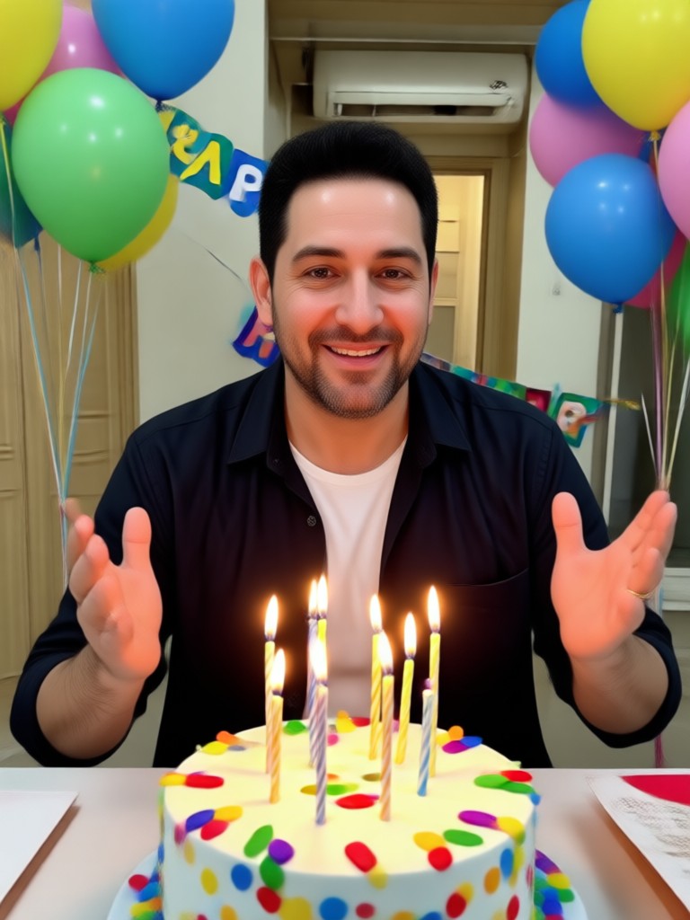 Cinematic birthday tribute video with epic music