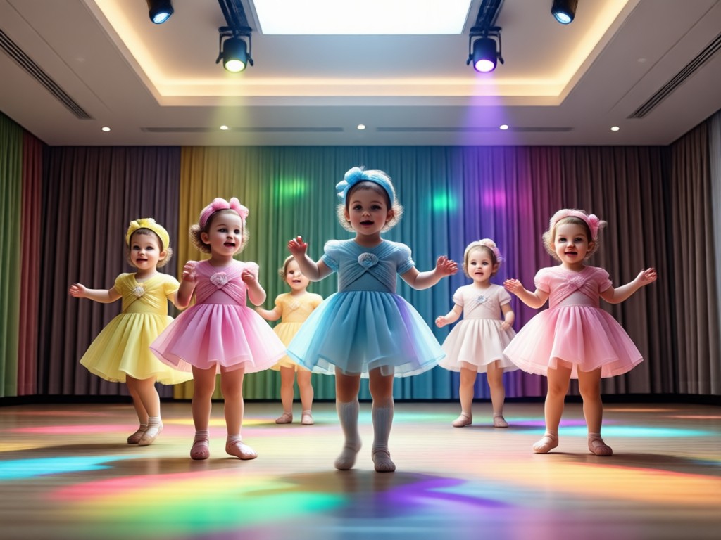Download high quality AI baby dance video