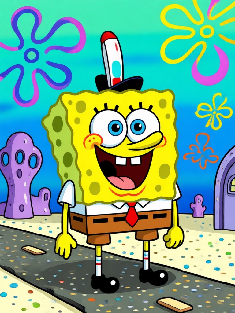 SpongeBob mocking meme for social media
