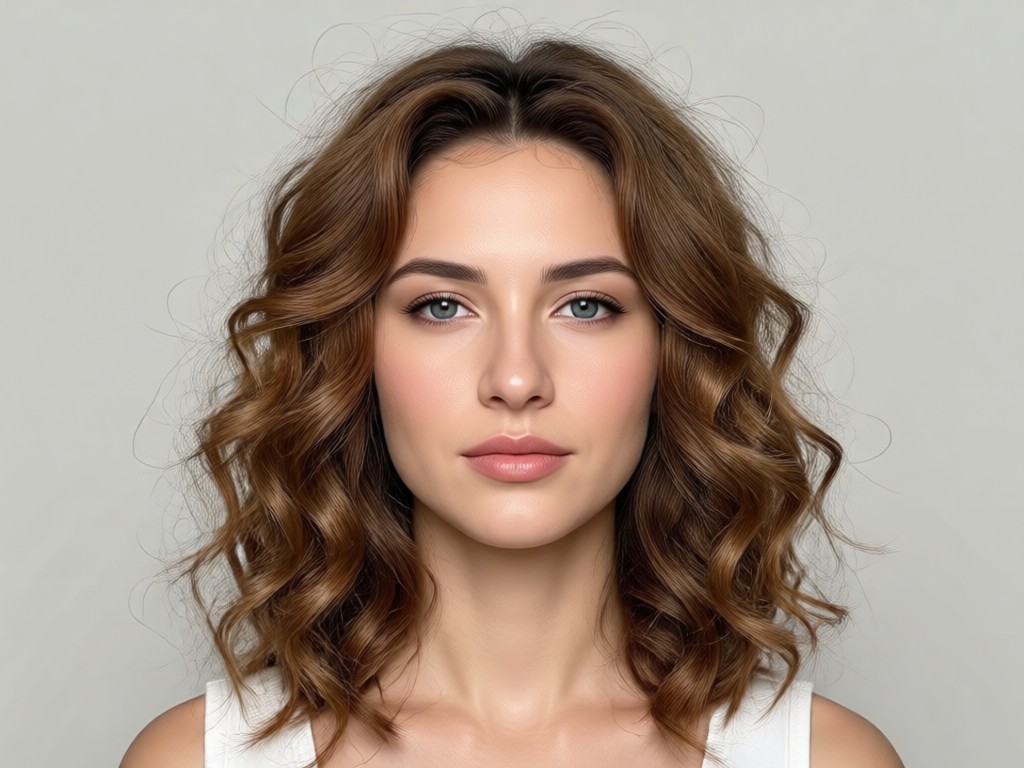 AI hair transformation applied to multiple people in a group photo