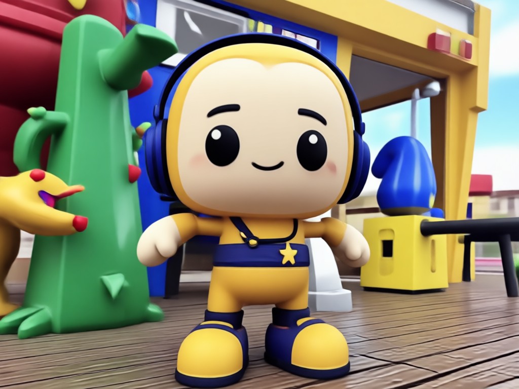 3d printed buddy keychain and toy