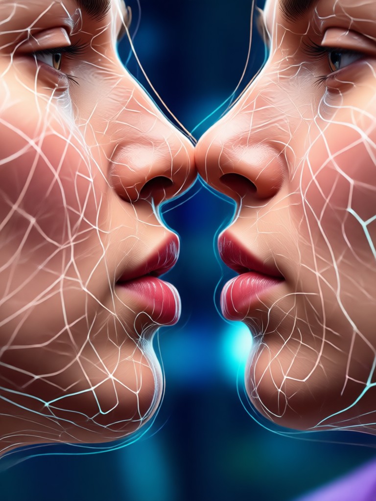 Phone screen showing the dradra app creating an AI kiss video