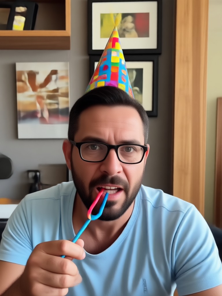 Simple, emotional birthday thank you video for dad