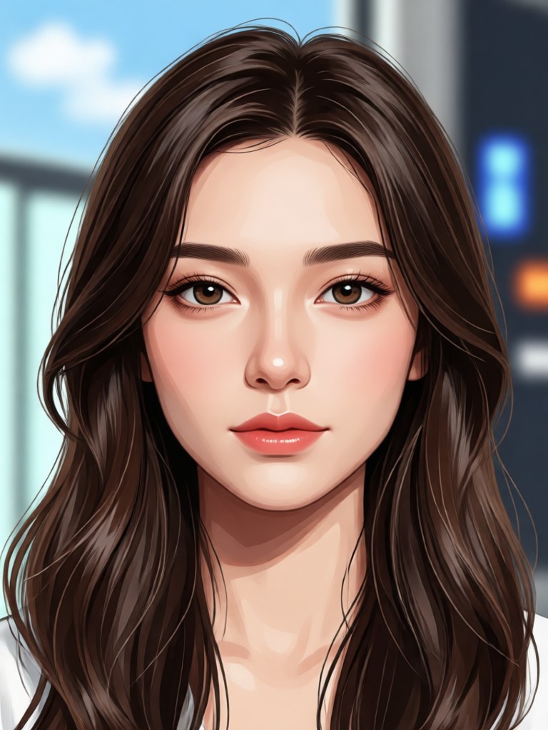 Perbandingan sebelum dan sesudah generator foto profil AI