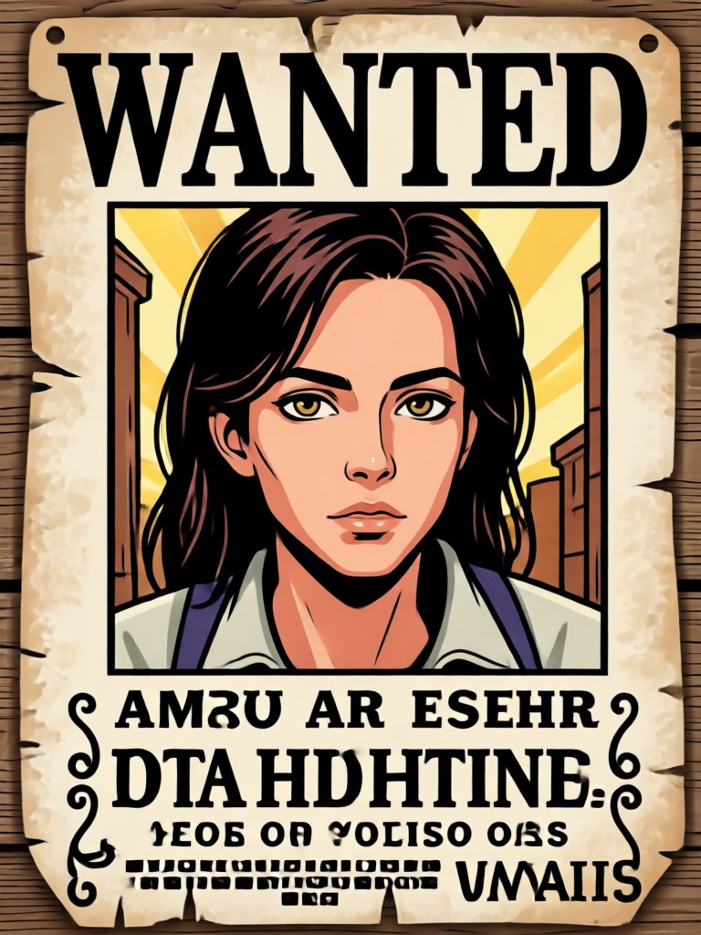 Group wanted poster for a team or family
