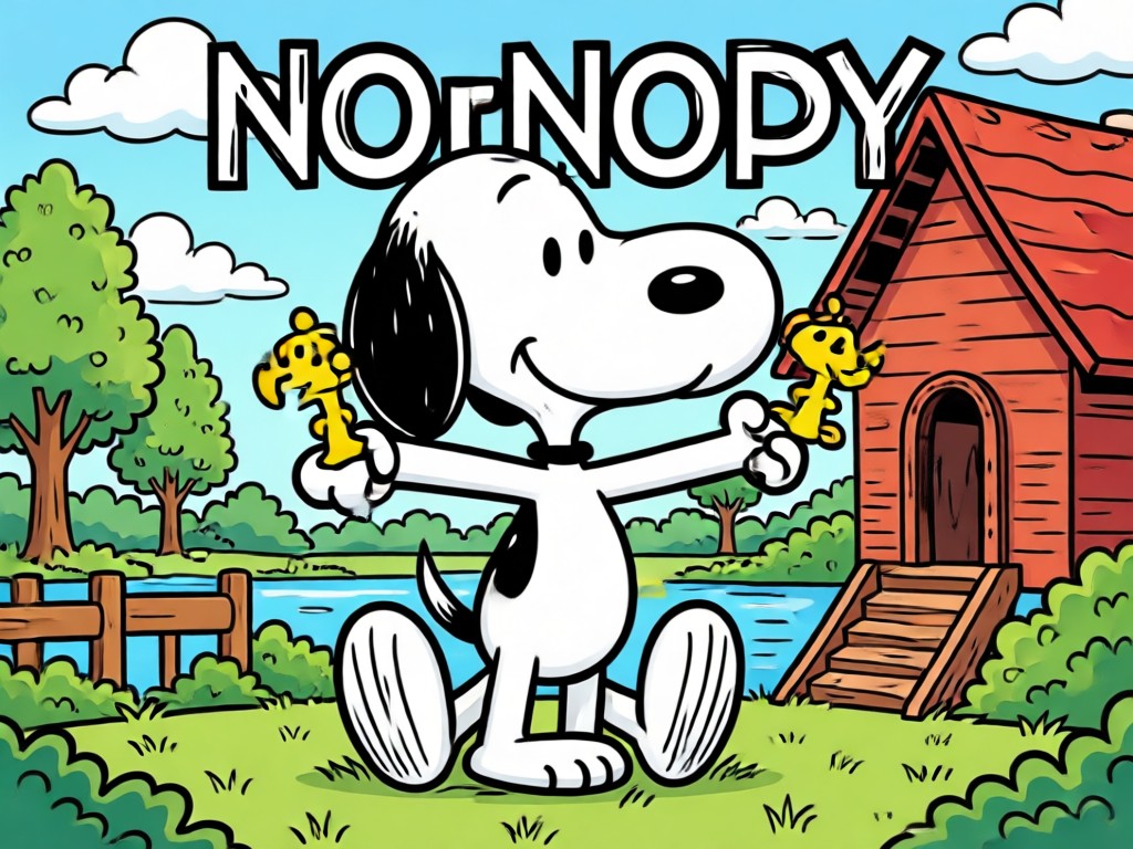 Sofortige Meme-Erstellung mit KI-Snoopy-Filter
