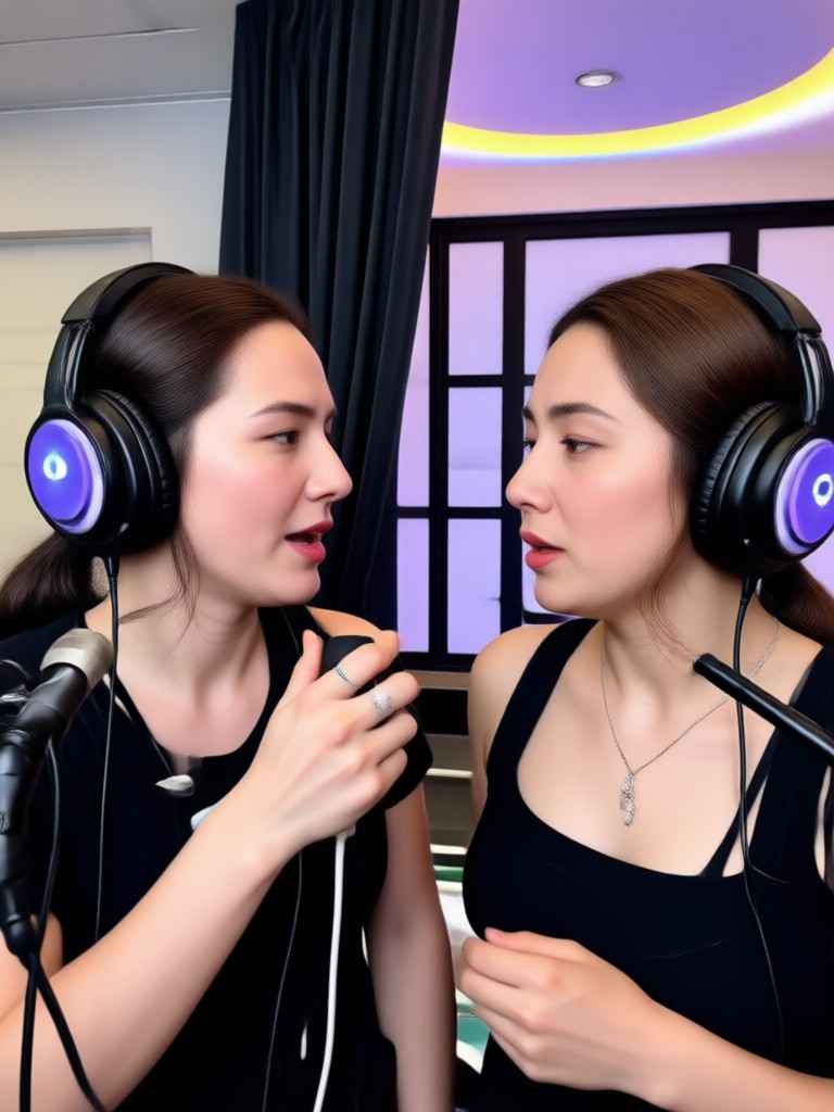 Pop Star Performance Face Swap