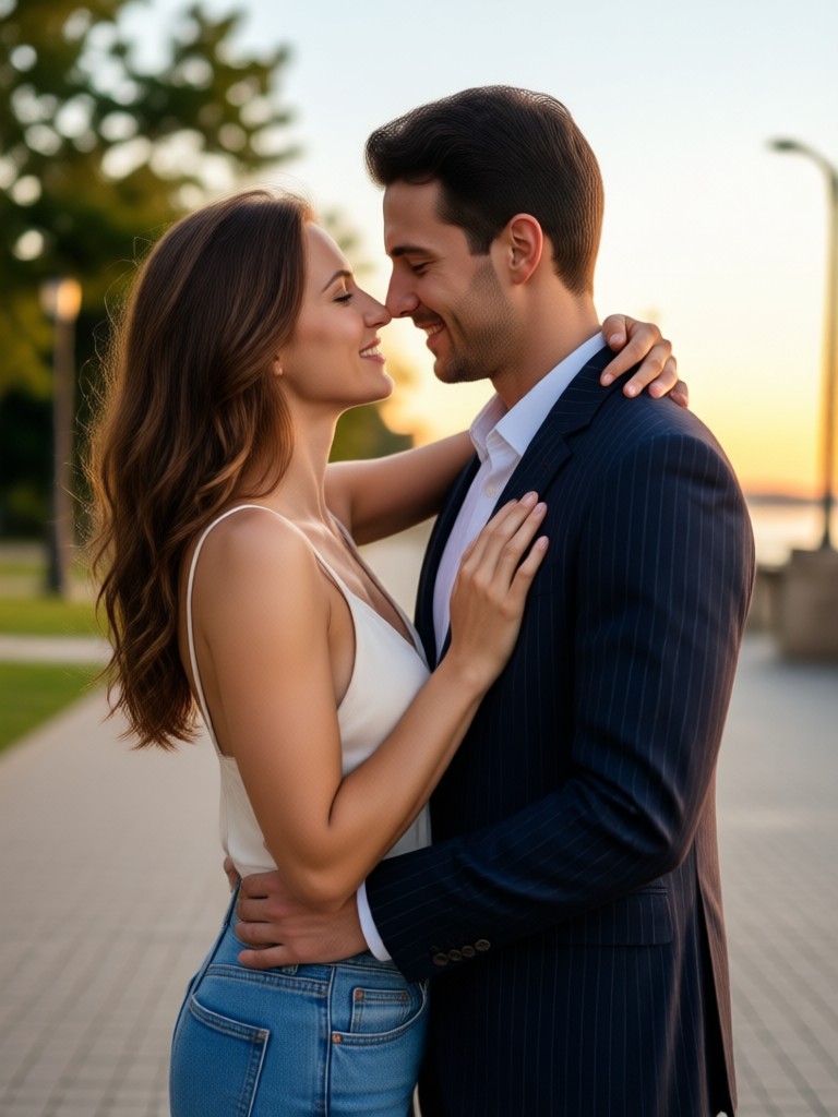 Foto de pareja en estilo vintage