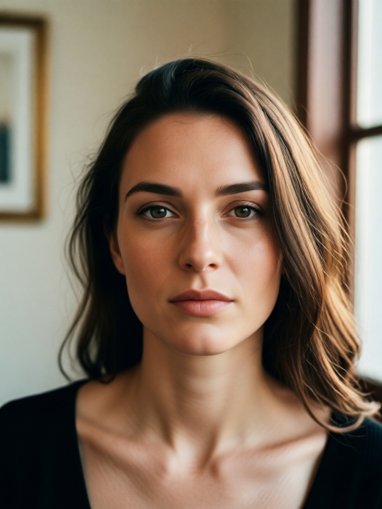 Removing heavy sepia filter from a portrait