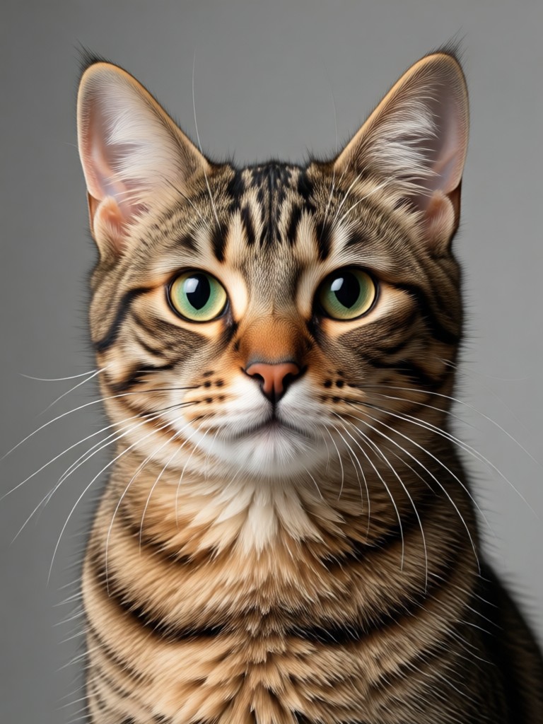 Cat portrait as a renaissance painting