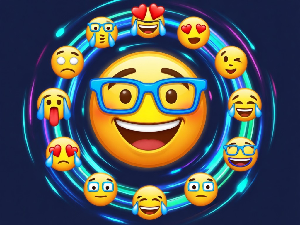 Comparison of generic vs personalized AI emoji