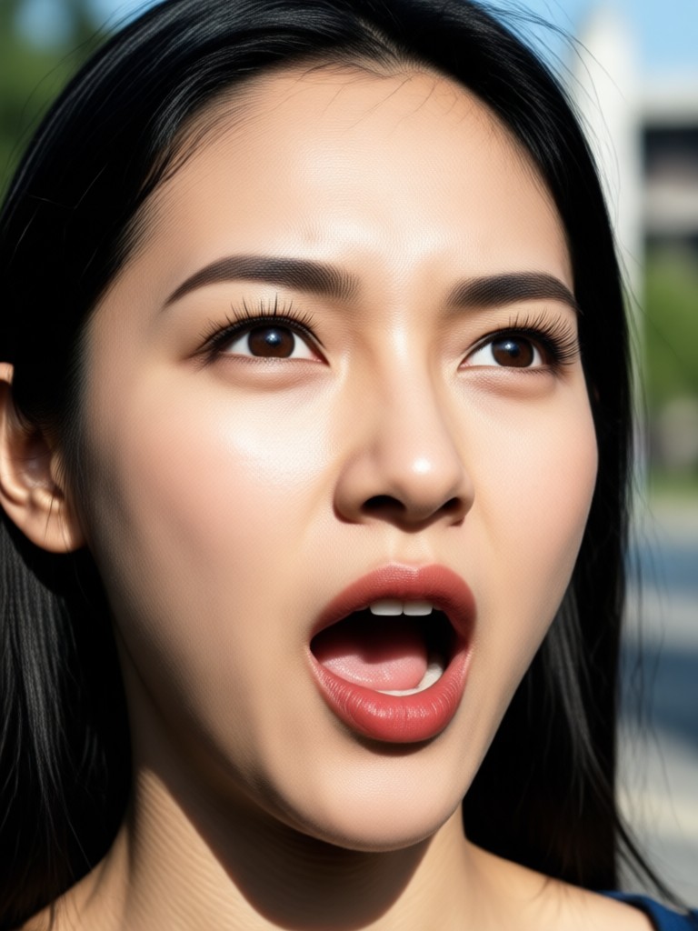 Antarmuka aplikasi FaceFame menampilkan animasi