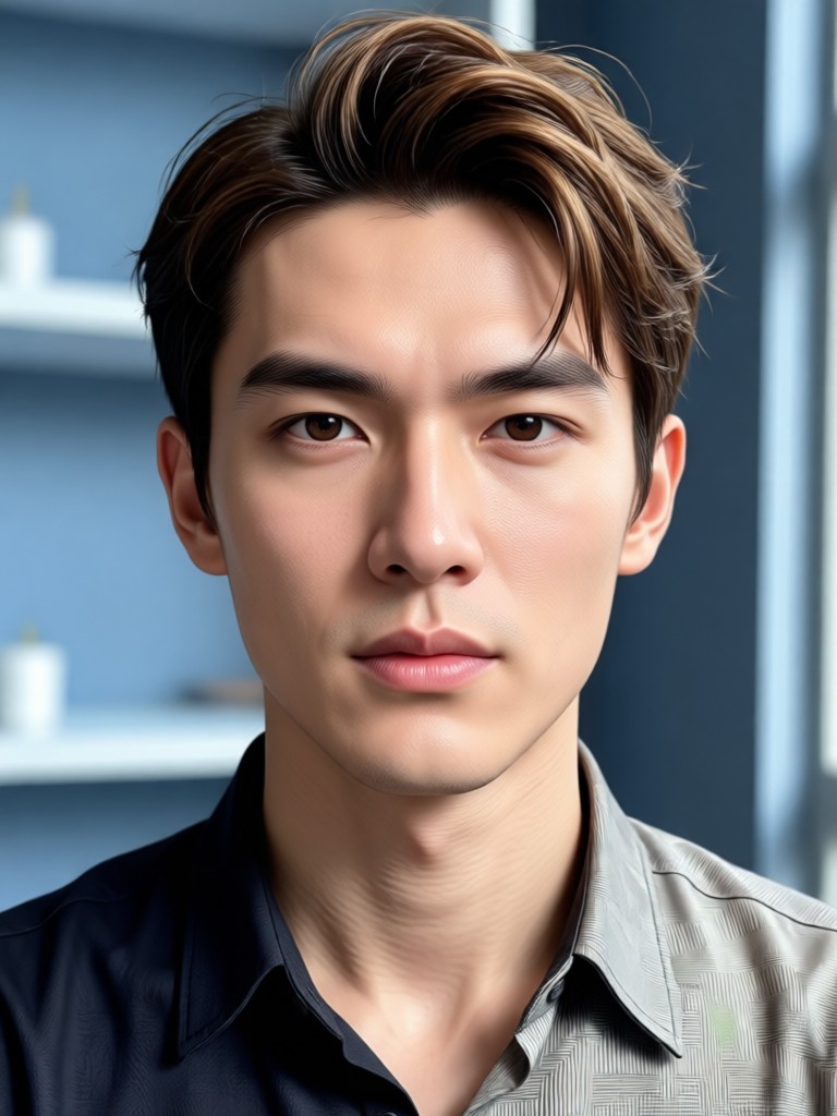 AI 성별 변환 예시