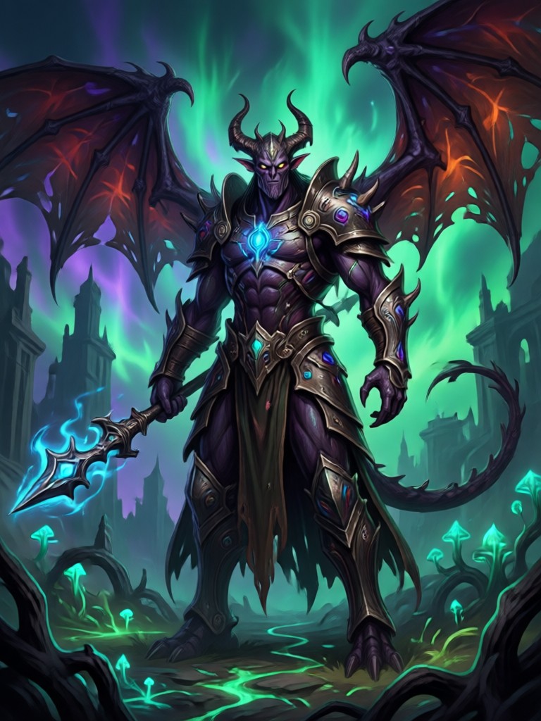 Cosmic horror entity AI generated artwork