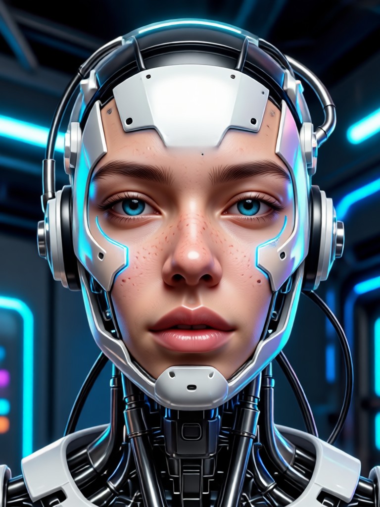 AI fantasy elf character with detailed features