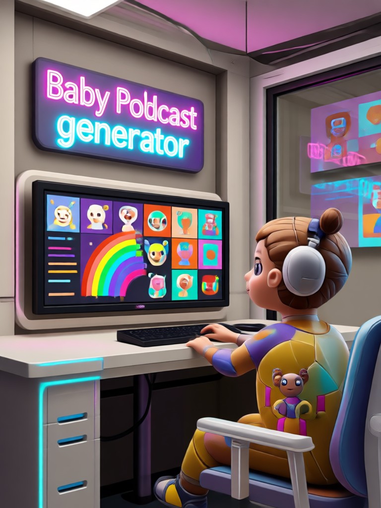 Baby podcast comedy skit thumbnail