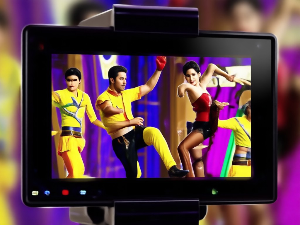 Authentic Bollywood dance style templates