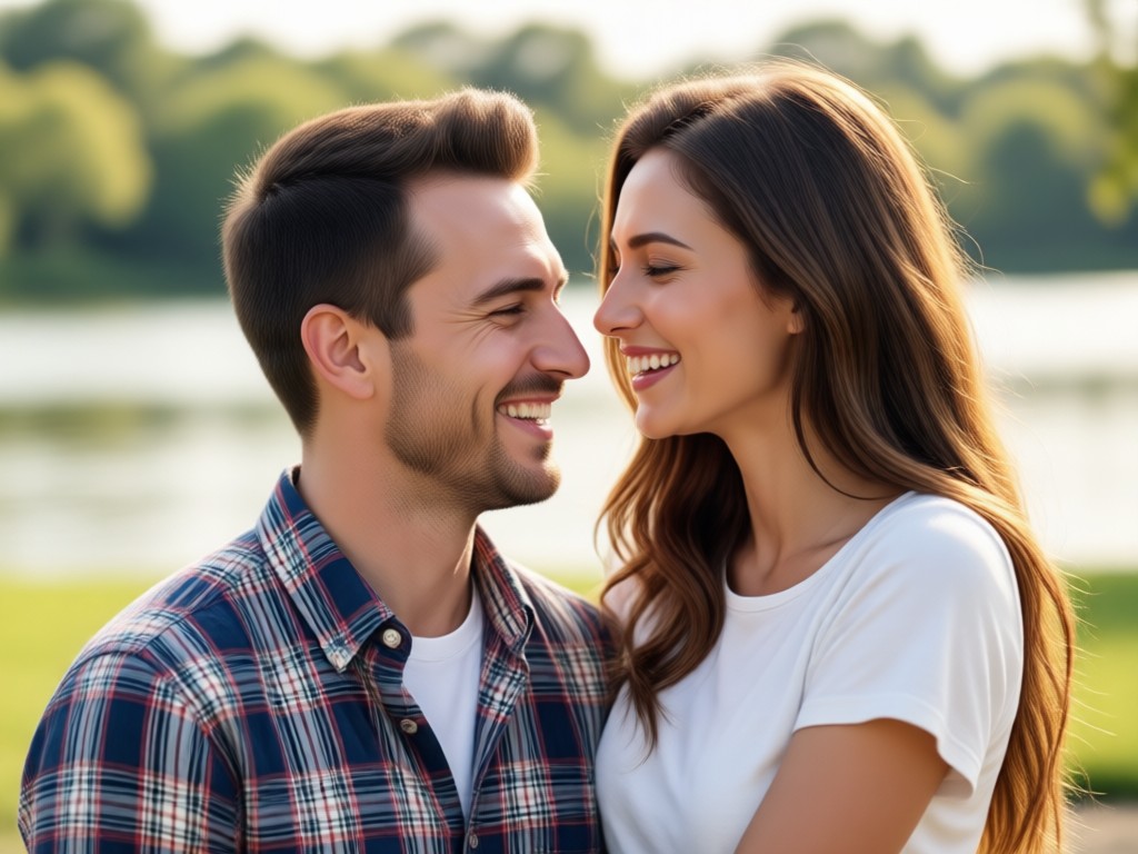 AI generating a cute couple video