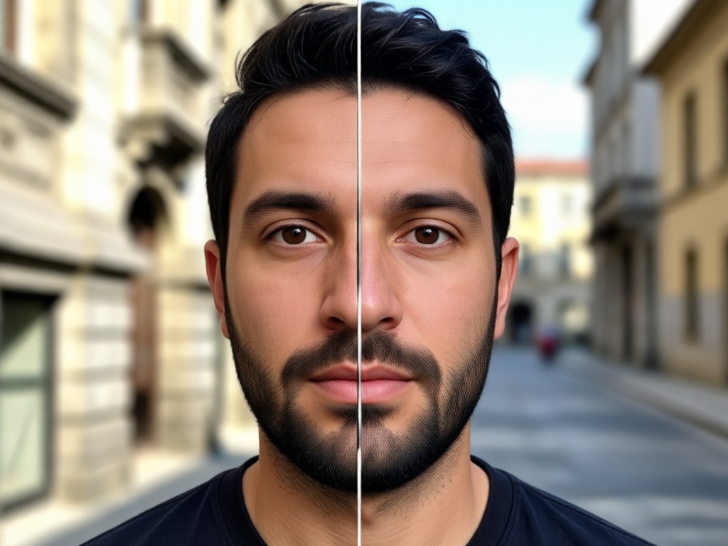 Multiple face swap in group photo