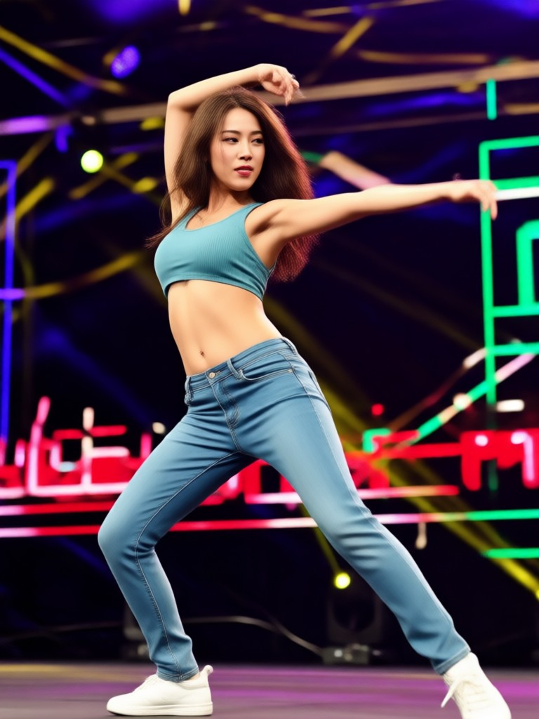 AI twerk video result example 1