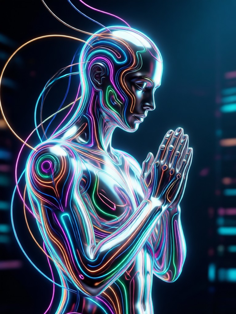 Universal spiritual affirmation for anxiety
