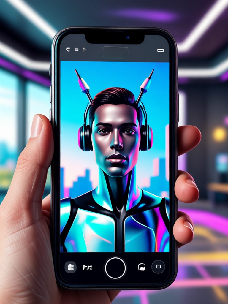 AI Selfie Generator 3D clay art example