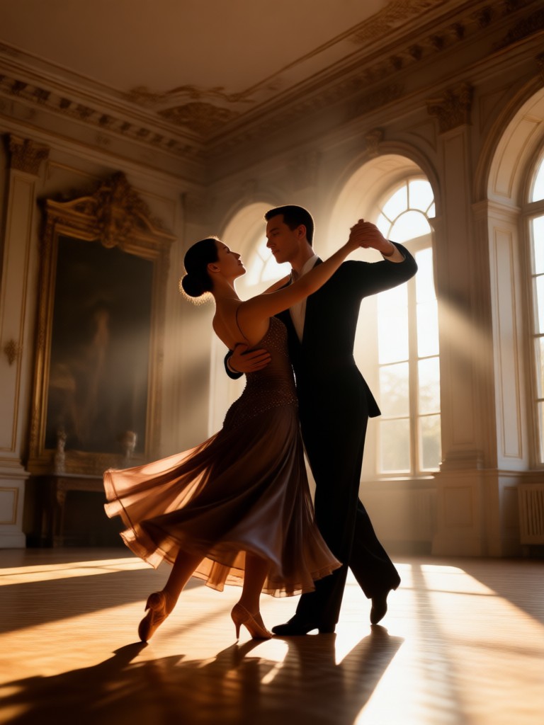 Video de baile en pareja con temática de fantasía