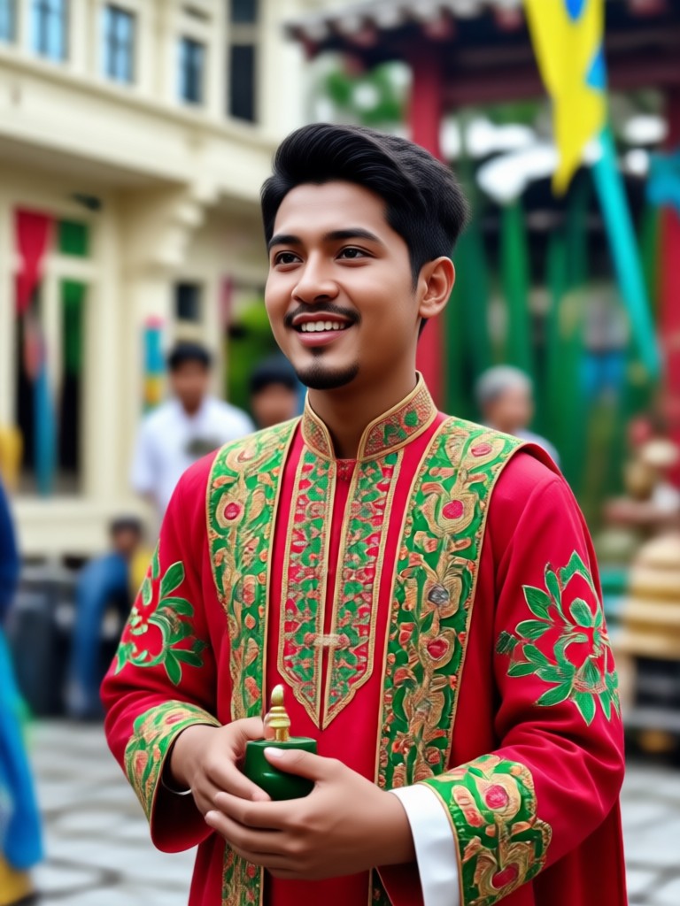Video patriotik pertunjukan budaya